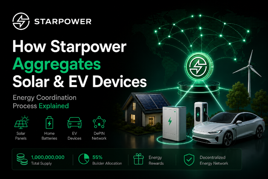 Starpower 如何聚合太阳能与电动车设备?能源协作流程解析