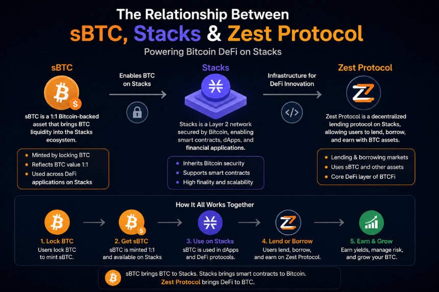 Zest Protocol 为什么依赖 Stacks 与 sBTC?