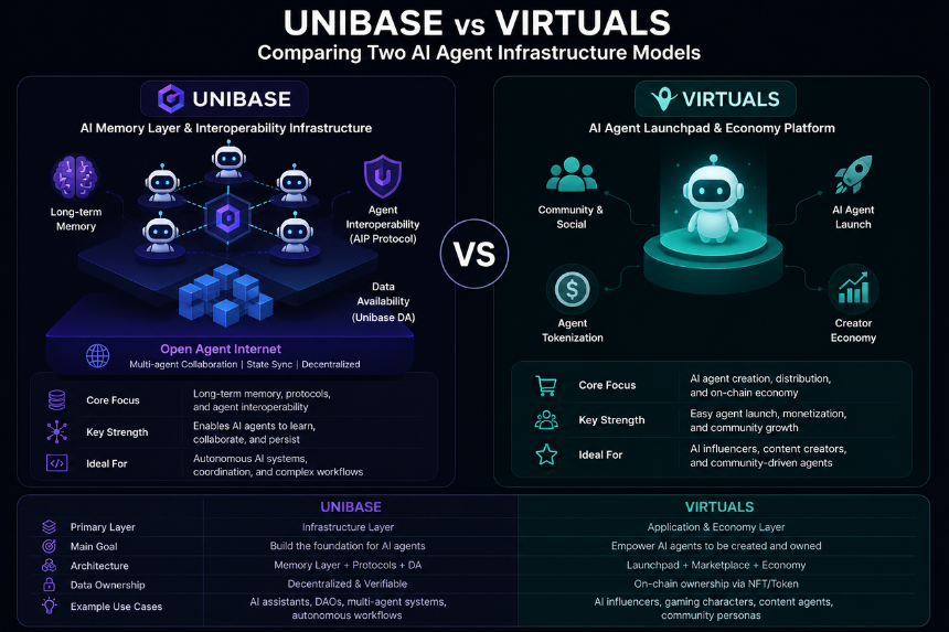 Unibase vs Virtuals