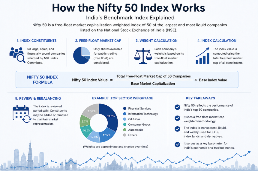 Nifty 50 的计算公式是什么？