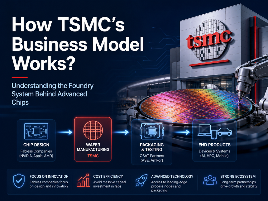 TSM 商业模式如何运作?全面解析台积电晶圆代工体系