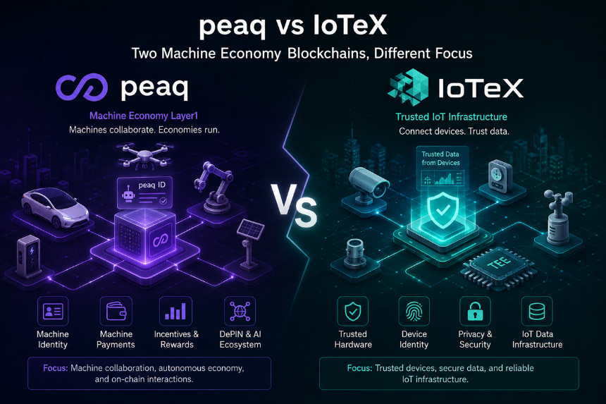 peaq vs IoTeX