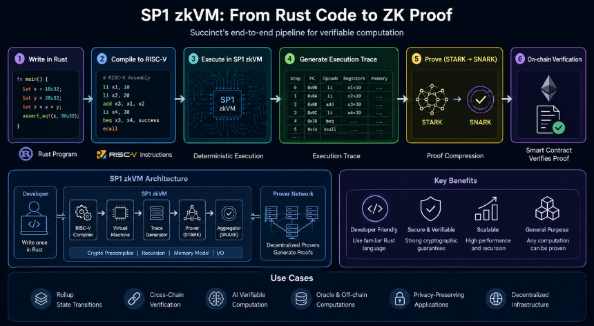 Rust 程序如何转换为 ZK Proof?