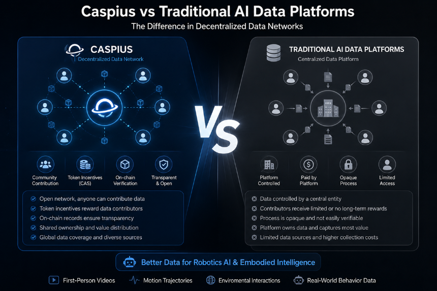 Caspius vs Traditional AI Data Platforms