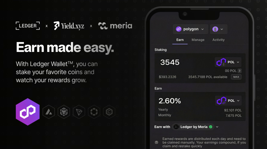 Yield.xyz 与 Ledger 的整合如何运作