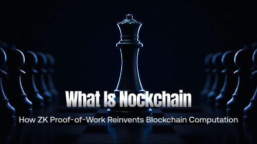 什么是 Nockchain？ZK Proof-of-Work 如何重构区块链计算网络