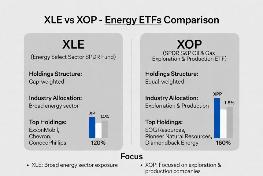XLE energy ETFs