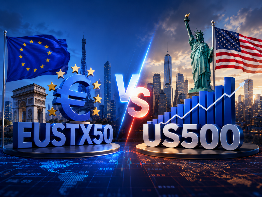 EUSTX50 vs US500