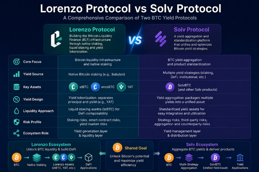 Lorenzo Protocol vs Solv Protocol