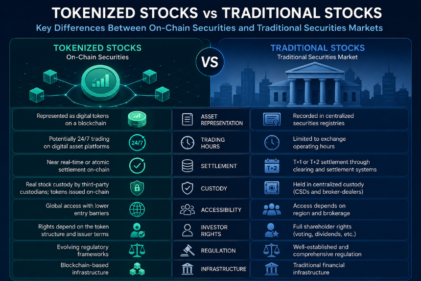 Tokenized Stocks vs Traditional Stocks