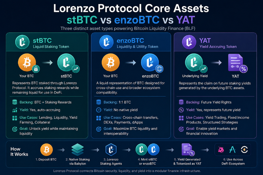stBTC vs enzoBTC vs YAT
