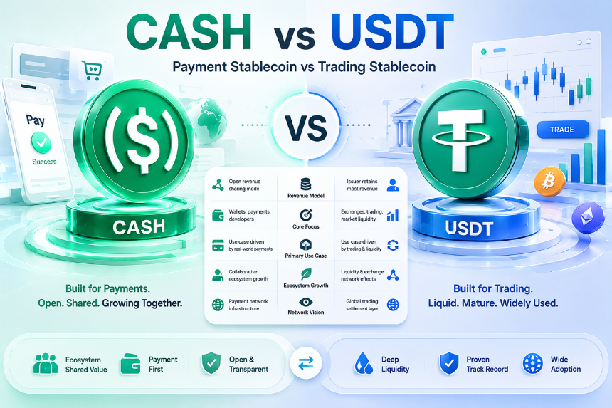 CASH vs USDT