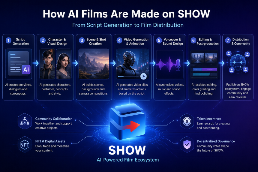 SHOW 的 AI 电影是如何制作的