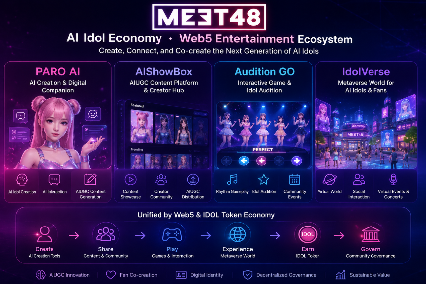 MEET48 生态有哪些核心产品