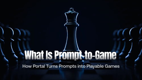 什么是 Prompt-to-Game?Portal 如何让一句话生成游戏