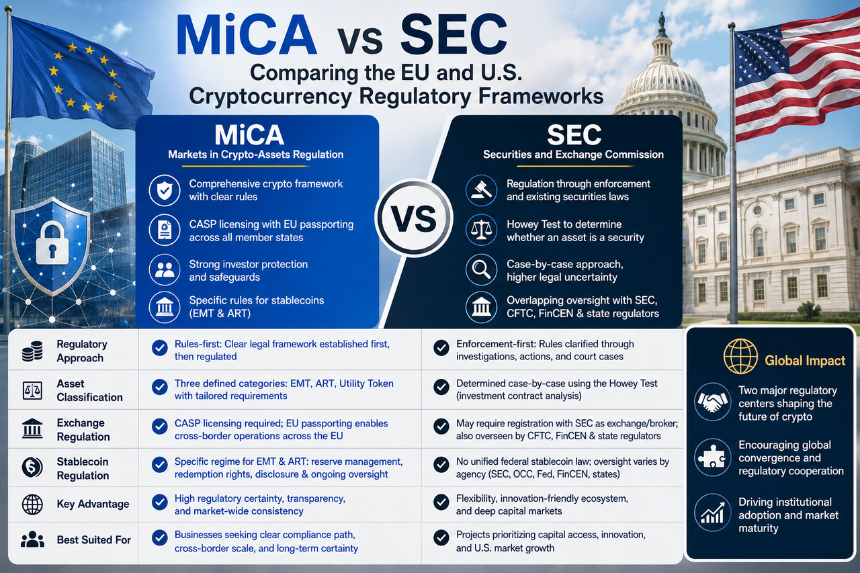 MiCA vs SEC