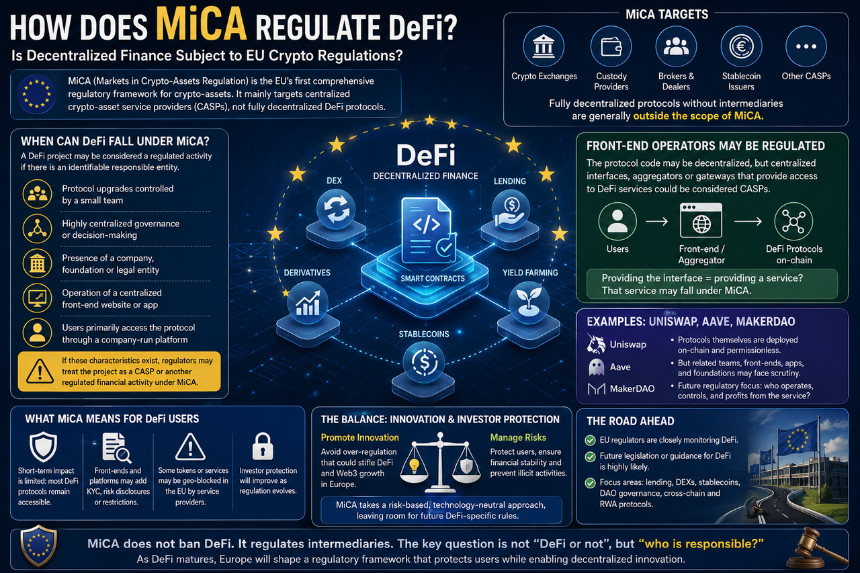 MiCA 如何监管 DeFi
