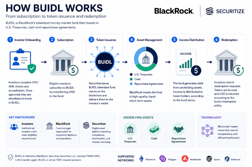 BUIDL 的运作模式是什么？